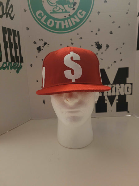BIG MONEY SNAPBACK HAT (RED)