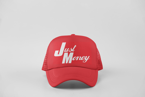 SUMMER MONEY TRUCKER MONEY HAT (RED)