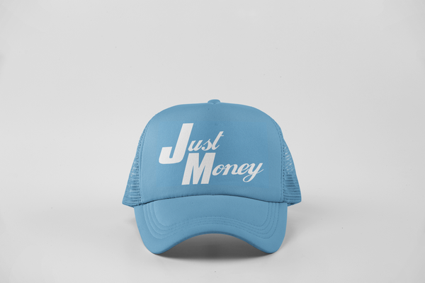 SUMMER MONEY TRUCKER MONEY HAT (SKY BLUE)