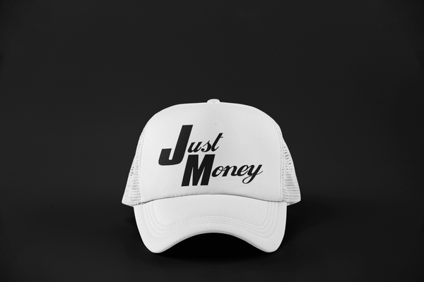 SUMMER MONEY TRUCKER MONEY HAT (WHITE)