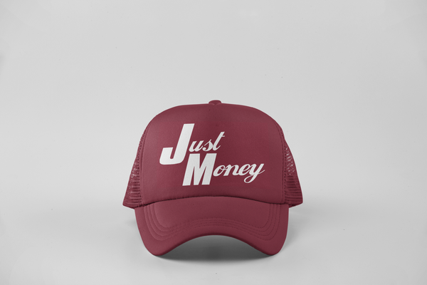 SUMMER MONEY TRUCKER MONEY HAT (WINE)