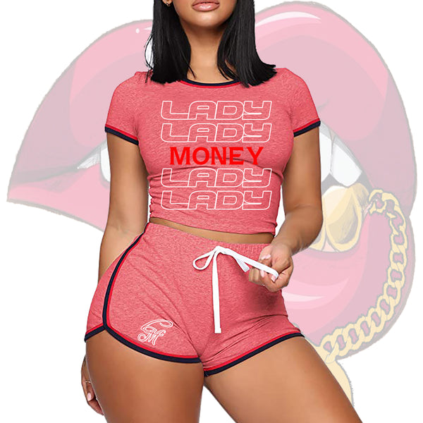 LADY MONEY SUMMER MONEY OUTFIT (PINK)
